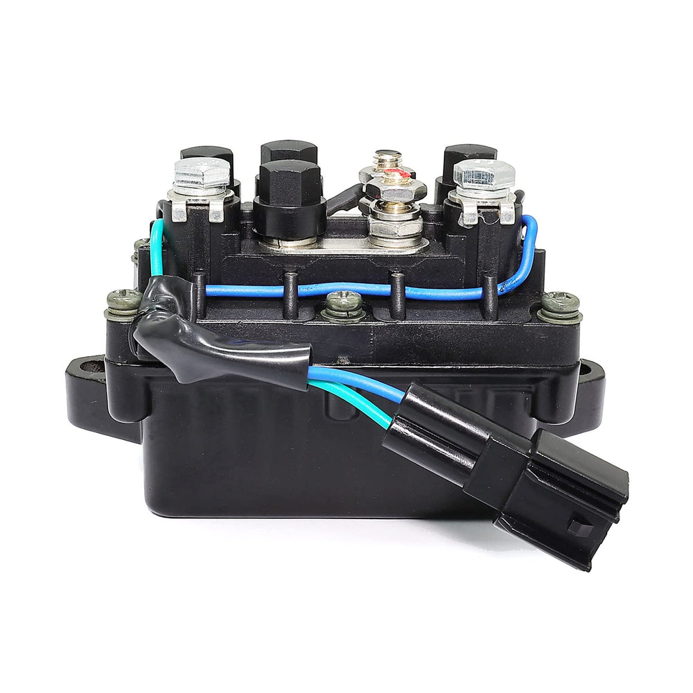 DKIIGAME tilt trim relay Yamaha terminal close-up, easy wiring and quick installation.