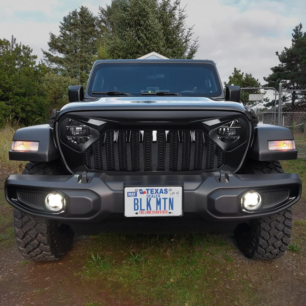 DKMGHT easy-install grille aligns with factory holes for drill-free mounting