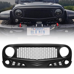 DKMGHT front grill front view with mesh design for improved airflow
