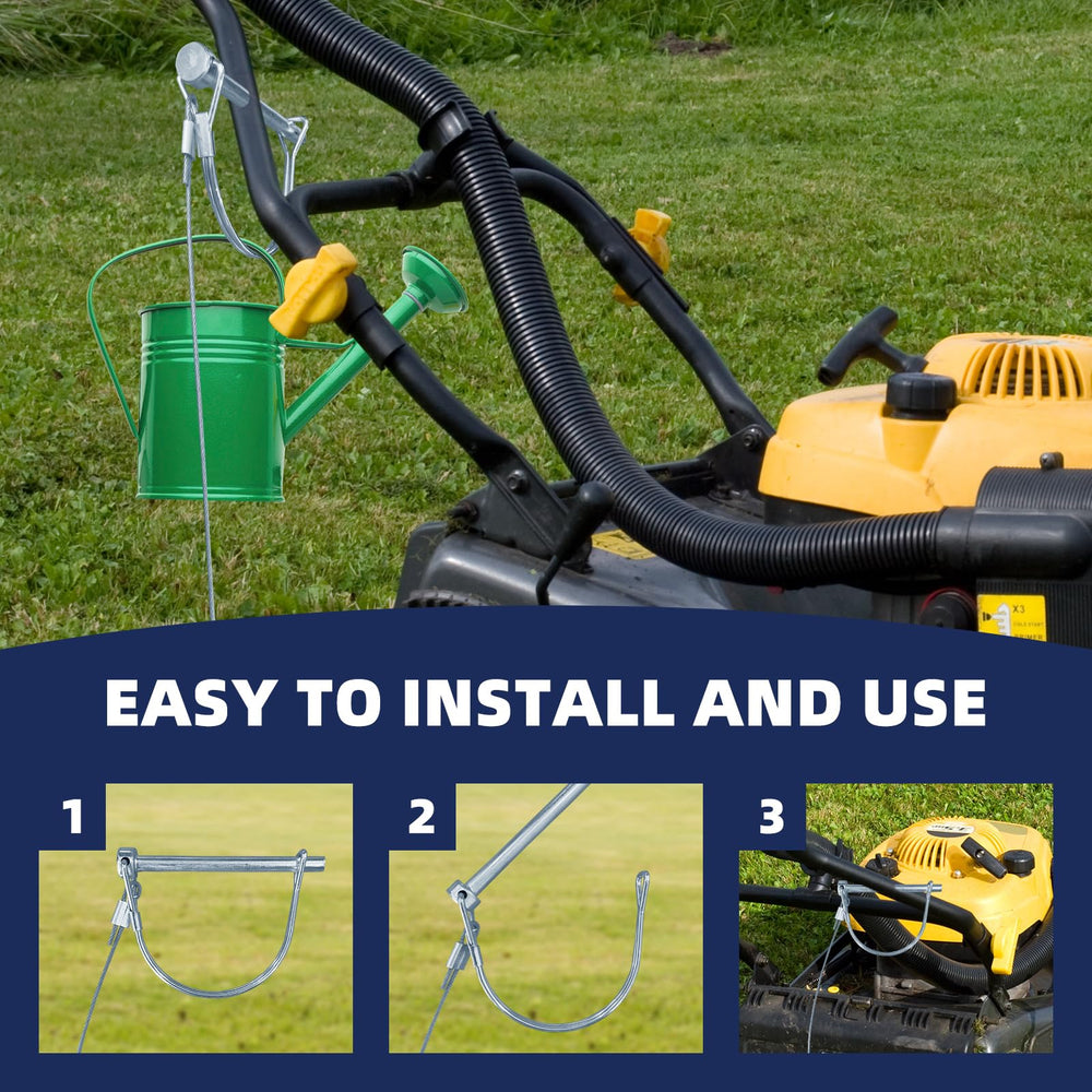 DLBEEM trailer pin with quick release ring enables fast detachment.
