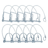DLBEEM trailer square pin 6mm securing heavy-duty couplers for versatile towing.