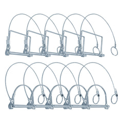 DLBEEM trailer square pin 6mm securing heavy-duty couplers for versatile towing.