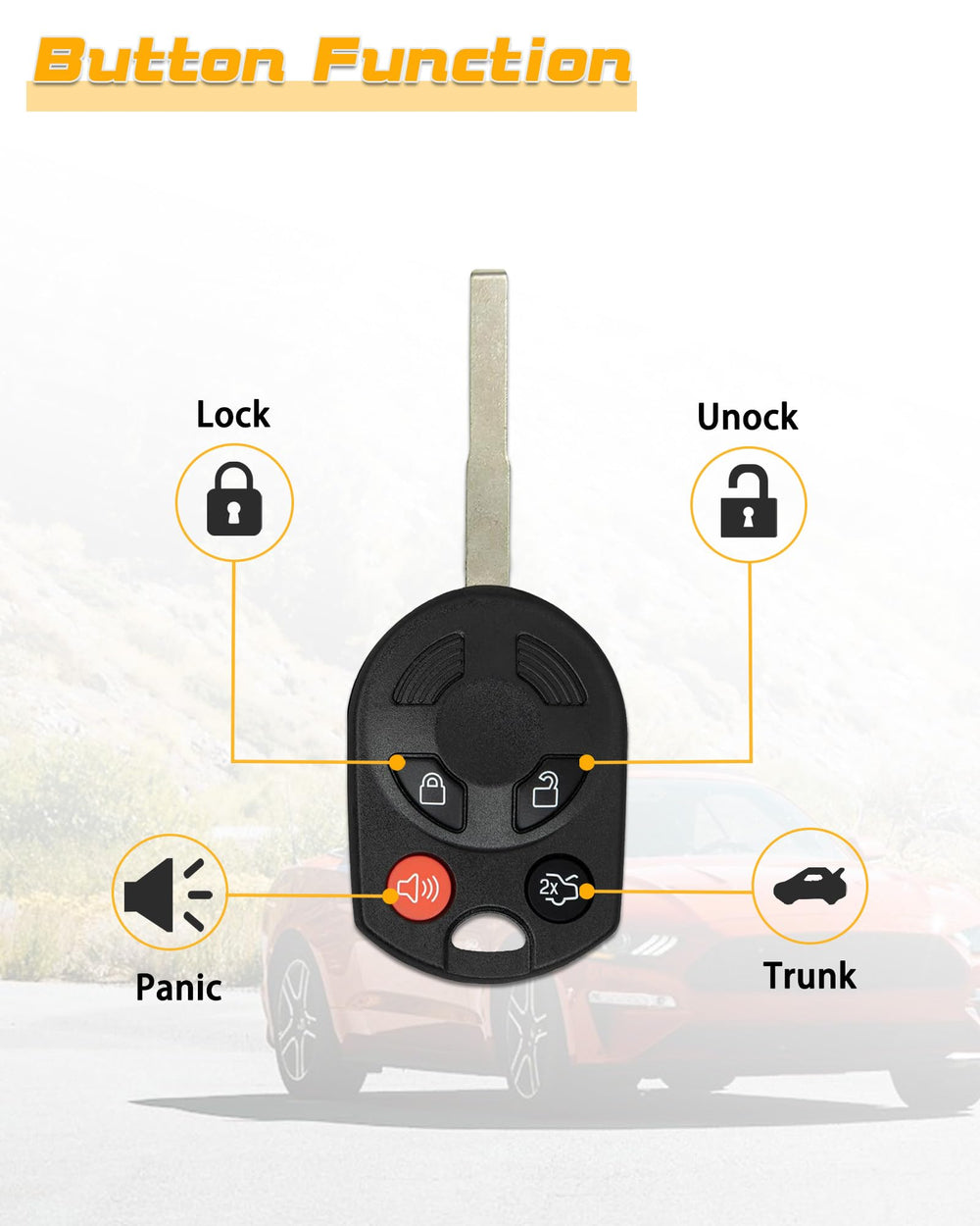 DLGHPO electronics preinstalled inside key fob for quick testing