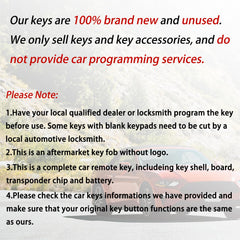 DLGHPO pre-installed battery inside the fob, ready to use.