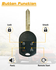 DLGHPO key fob battery preinstalled for quick setup