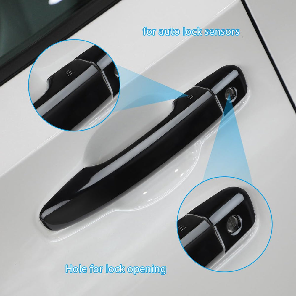 DLOVEG eight-piece handle covers for the 10th-gen Accord grouped together.