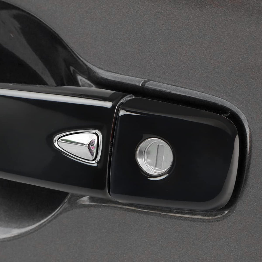 DLOVEG 8-piece pack for compatible Nissan models shown on car door handles