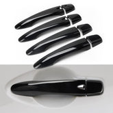 DLOVEG glossy black door handle cover on Nissan Murano protecting against scratches