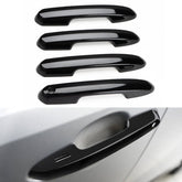 DLOVEG door handle cover for Rav4 in glossy black protects handles