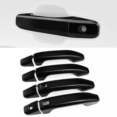 DLOVEG handle covers glossy black front profile for a sportier Silverado.