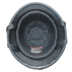 DLPACKJ helmet worn on a cruiser highlighting retro style and protection.