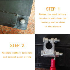 DLronwey No.2 copper lugs fit No.2 wires for secure power.