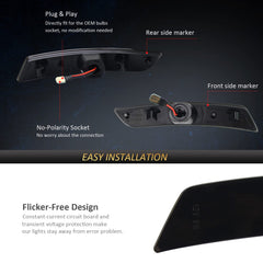 D-Lumina Camaro front installation shows easy plug-and-play fit