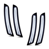 D-Lumina Camaro front left smoked side marker for enhanced daytime visibility