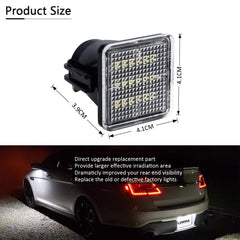 D-Lumina IP67 waterproof license plate light withstands weather.