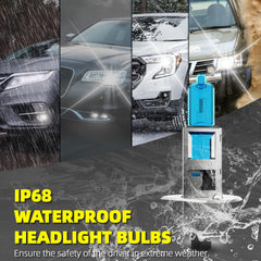 DMEPUGI four-pack eases headlight maintenance and replacement.