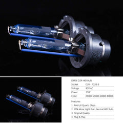 DMEX D2R bulbs with 24-month warranty highlight reliability