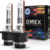 DMEX D2R 4300K bulbs show a crisp beam pattern for better night visibility