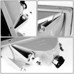 DNA MOTORING FL-ZTL-111-CH passenger-side fog light improves visibility in poor weather.