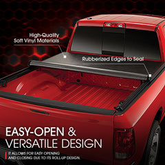 DNA Motoring clamps during installation show easy-fit mounting for the tonneau.