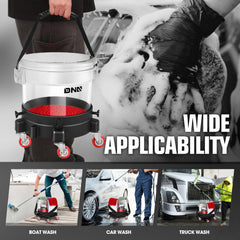 DNA Motoring complete washing system kit ready for on-demand detailing.