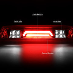 DNA MOTORING DRAM09 chrome housing highlights Ram rear design with bright LEDs