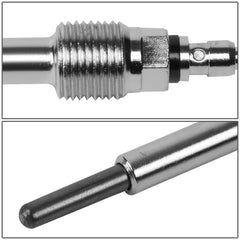 DNA MOTORING glow plugs set, complete eight-pack for powerstroke reliability.