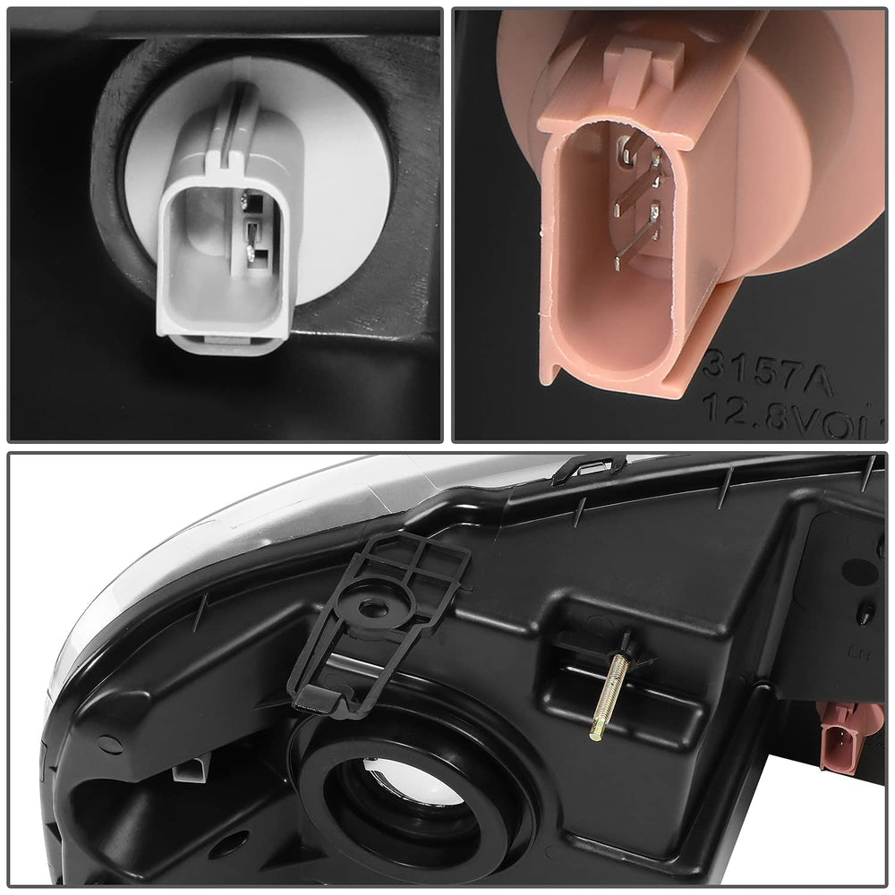 DNA Motoring headlights packaging image showing pair for replacement