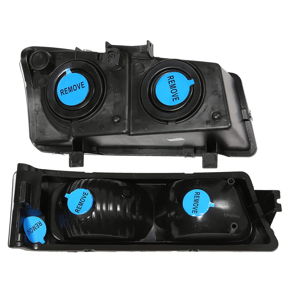 DNA MOTORING plug-n-play headlights enable direct replacement.
