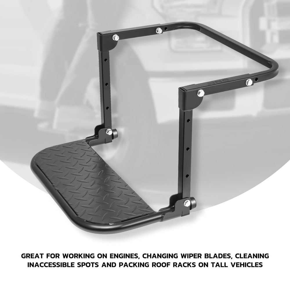 DNA Motoring heavy-duty 330-lb capacity supports regular use with confidence.