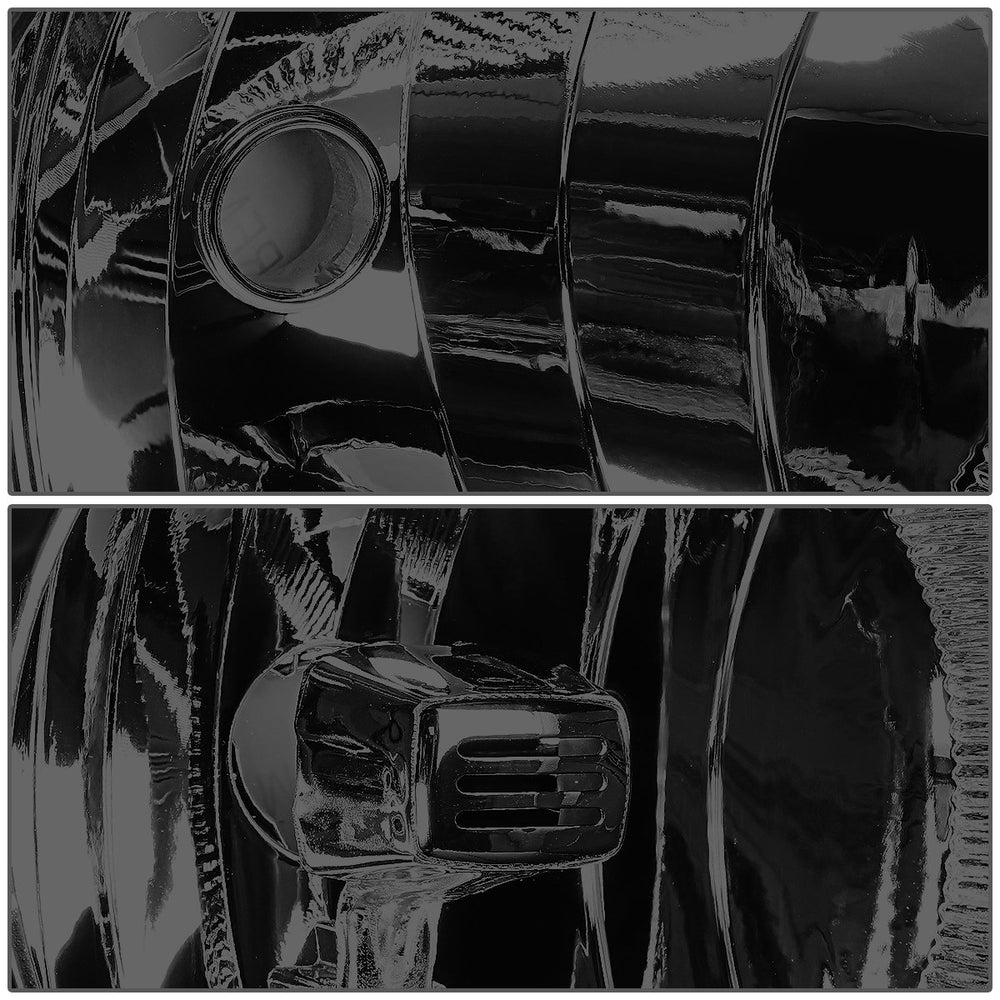 DNA Motoring HL-OH-CSIL07-BK-SM bezel close-up showcases modern styling