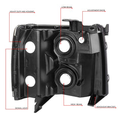 DNA MOTORING HL-OH-CSIL07-CH-CL1 9005/ H11 beam compatibility supports clear illumination.