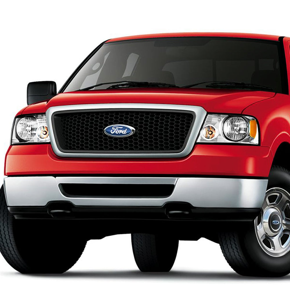 DNA Motoring HL-OH-F1504-CH-AM fits 04-08 F-150 with OE-like mounting