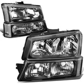 DNA MOTORING headlights for Chevy Silverado 04-06 front left, easy bolt-on upgrade.
