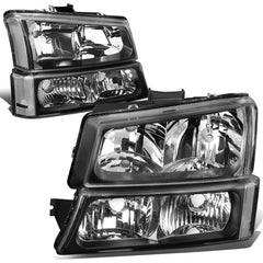 DNA MOTORING headlights for Chevy Silverado 04-06 front left, easy bolt-on upgrade.