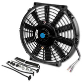 DNA Motoring RAF-10 inch slim radiator fan for efficient cooling and engine bay clearance.