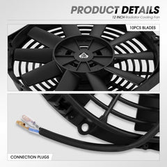 DNA Motoring RAF-12 cooling system application supports radiator and more.