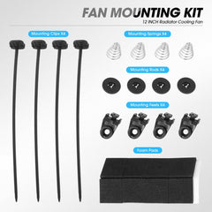 DNA Motoring RAF-12 mount kit included enables quick installation.