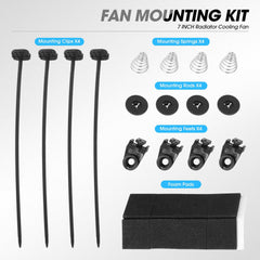 DNA Motoring RAF-7-RD detail highlights slim design for efficient engine cooling