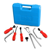 DNA Motoring brake spring pliers in action for quick drum brake service