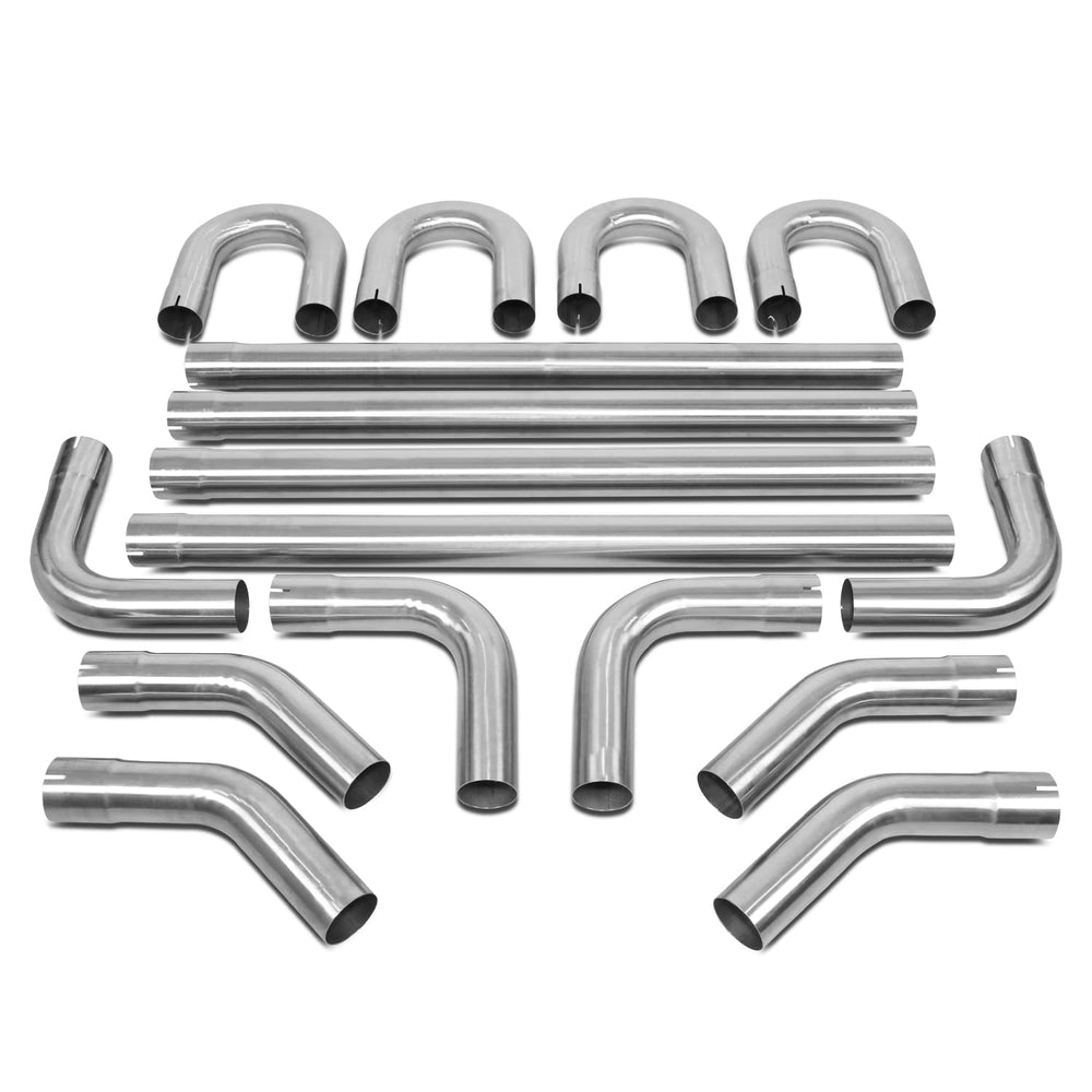 DNA MOTORING ZTL-30SS kit overview for universal exhaust customization