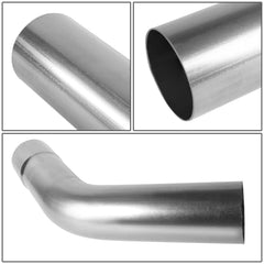 DNA MOTORING mild-steel mandrel-bends provide smooth interior flow.