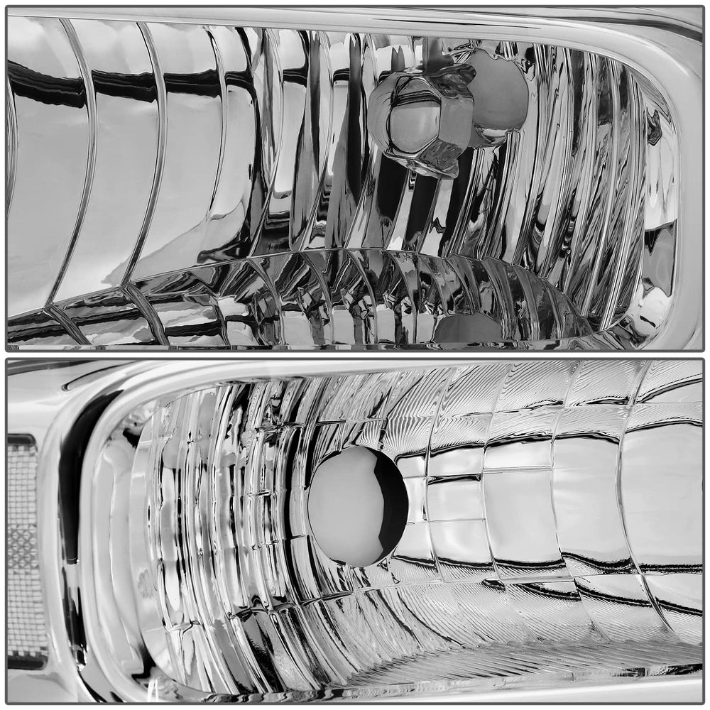 DNA MOTORING headlamps passenger-side assembly for Ford trucks, plug-and-play fit