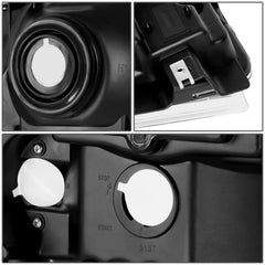 DNA MOTORING headlamps plug-n-play install, quick replacement with OE-style fit