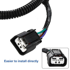 Dngbymx compatibility harness enables quick installation and reliable reversing signals.
