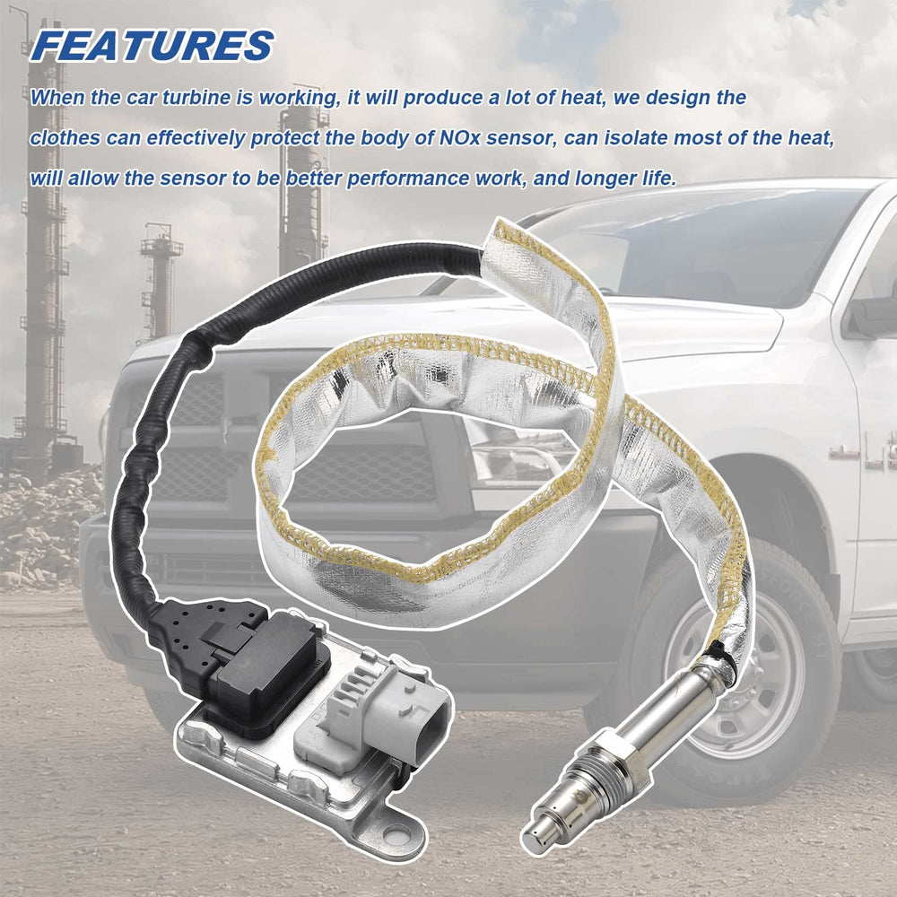 Dngbymx upstream NOx sensor endures test-driven durability with premium materials.