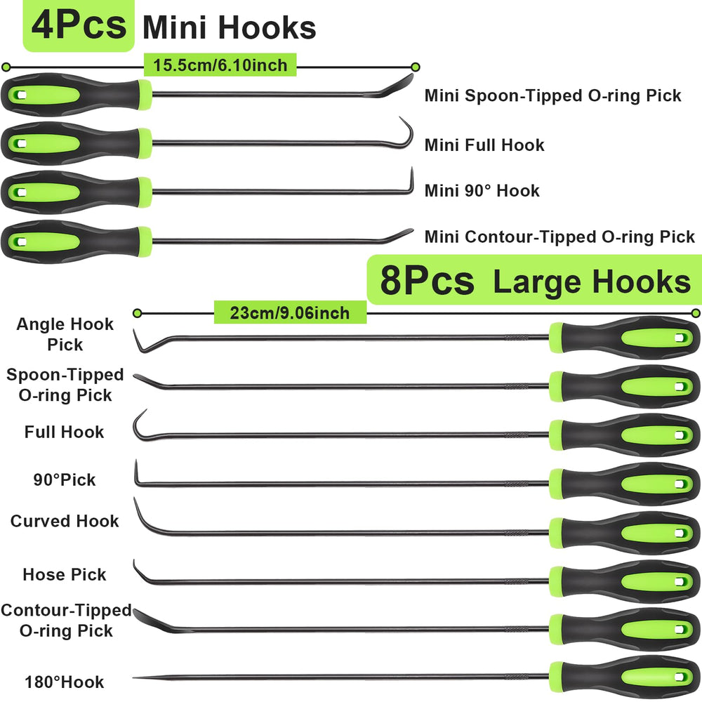 Doaho long hooks arrangement showing extended reach