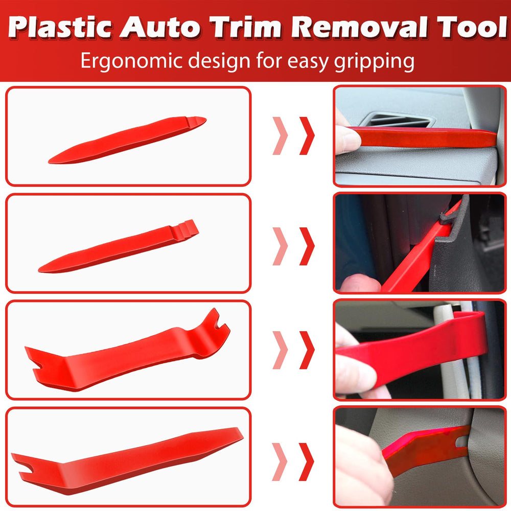 Doaho dashboard panel removal tools reach tight spaces easily.