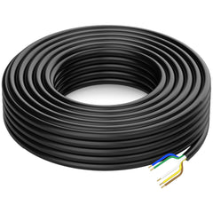 DOAUTO 50-foot heavy-duty 14/4 trailer wiring cord with color-coded conductors.