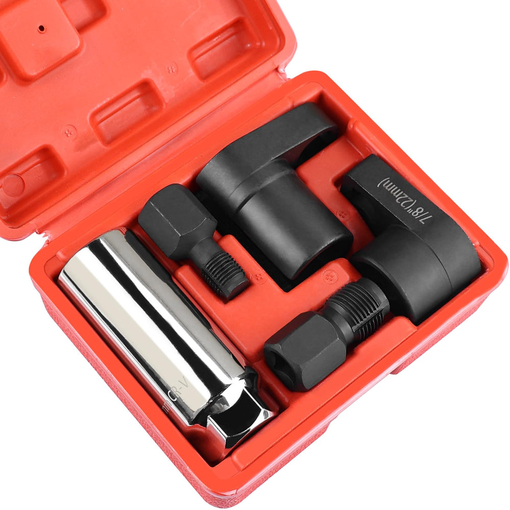 Dobur O2 sensor socket in drive for easy removal in tight engine spaces.